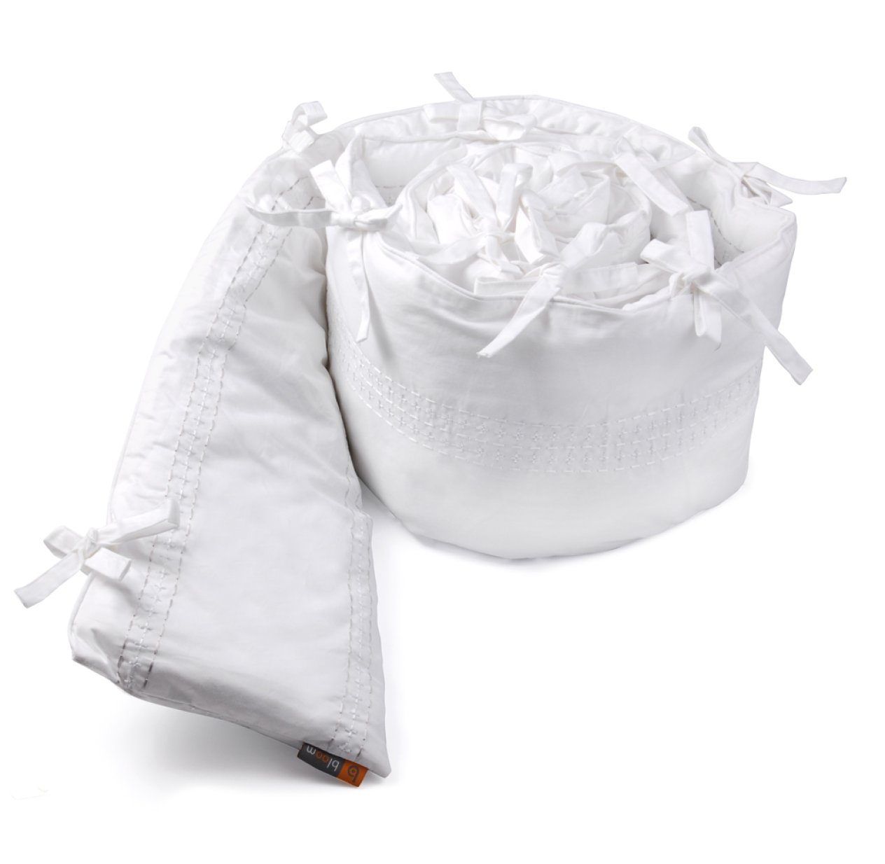 Tour de lit intégral pour lit Alma Mini - Blanc coconut